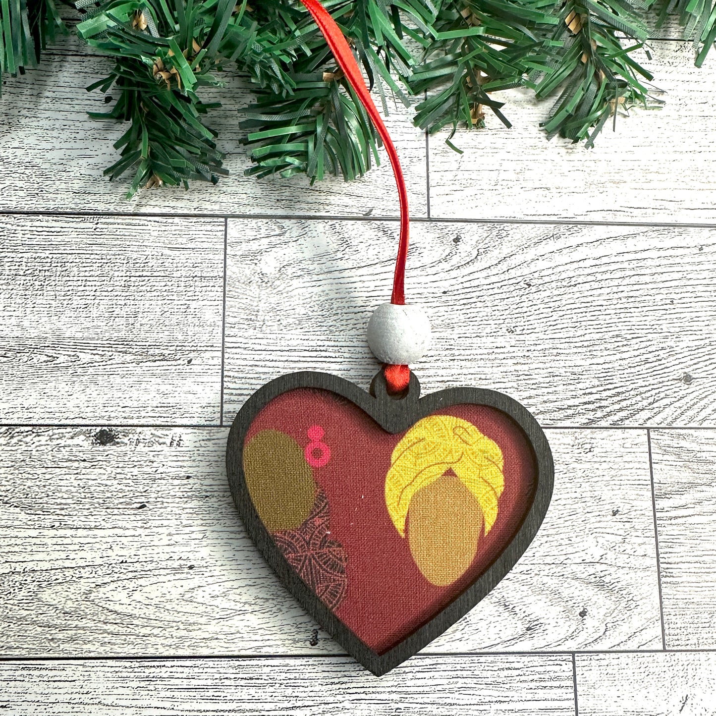 Black Girl Magic Love Ornament