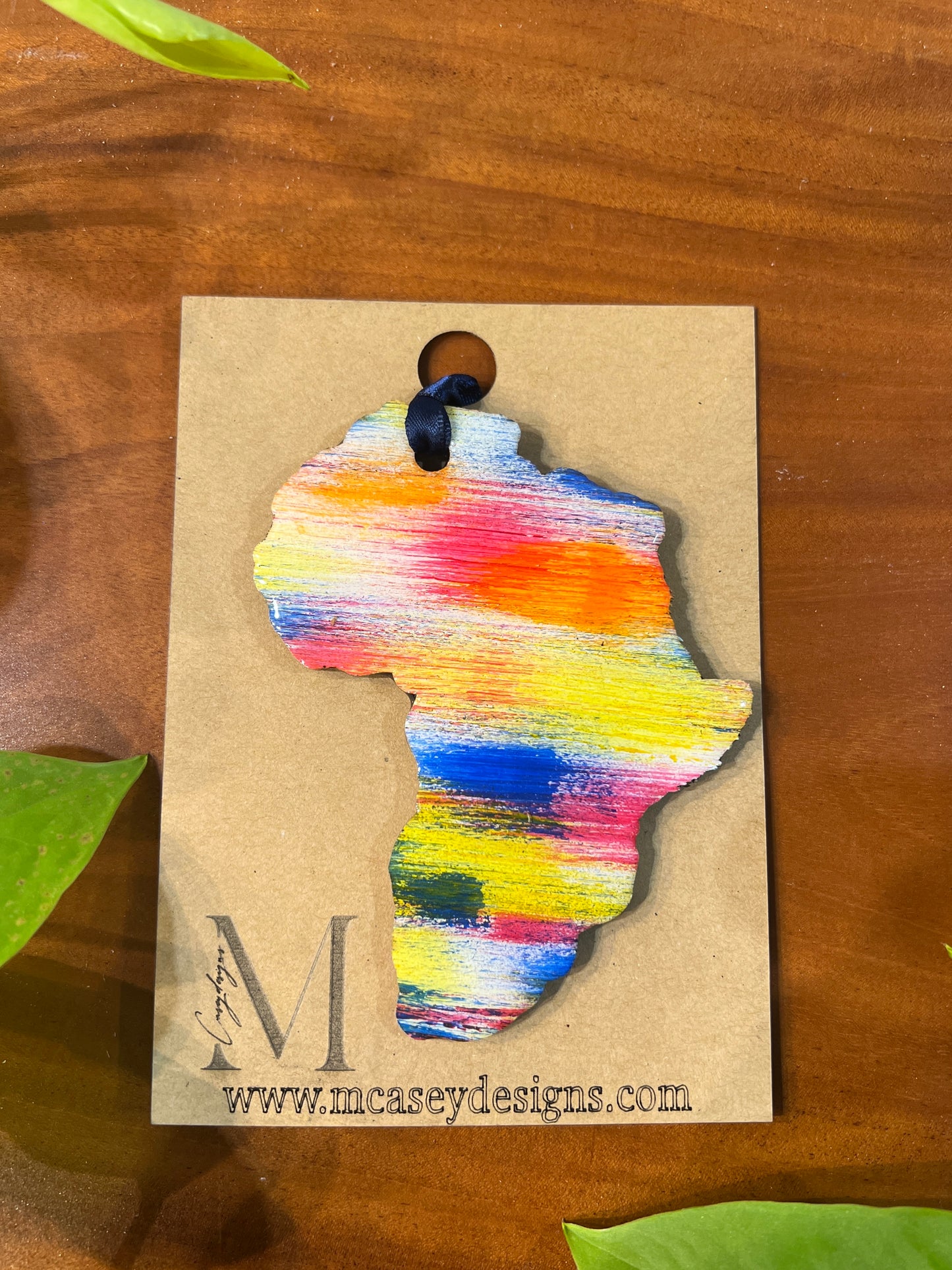 ‘Multicolor’ Africa Ornament