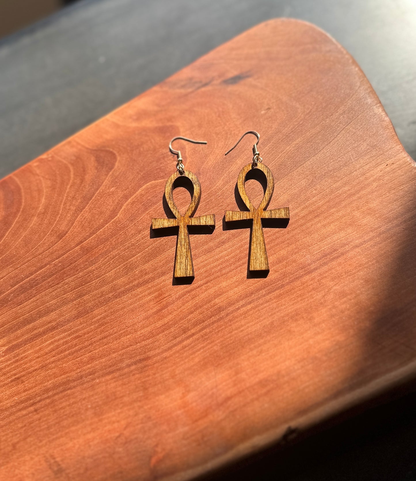 Ankh Earrings