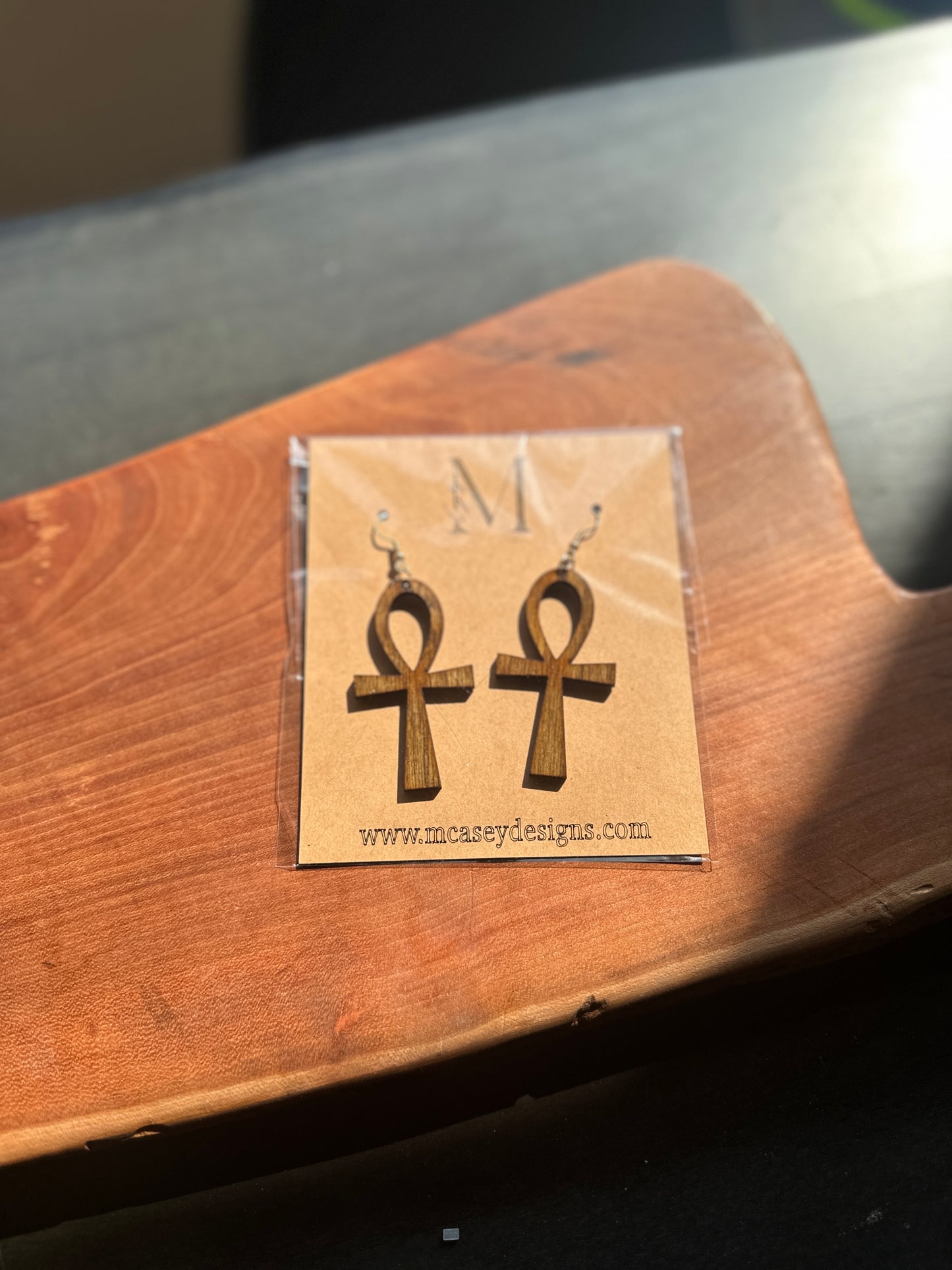 Ankh Earrings