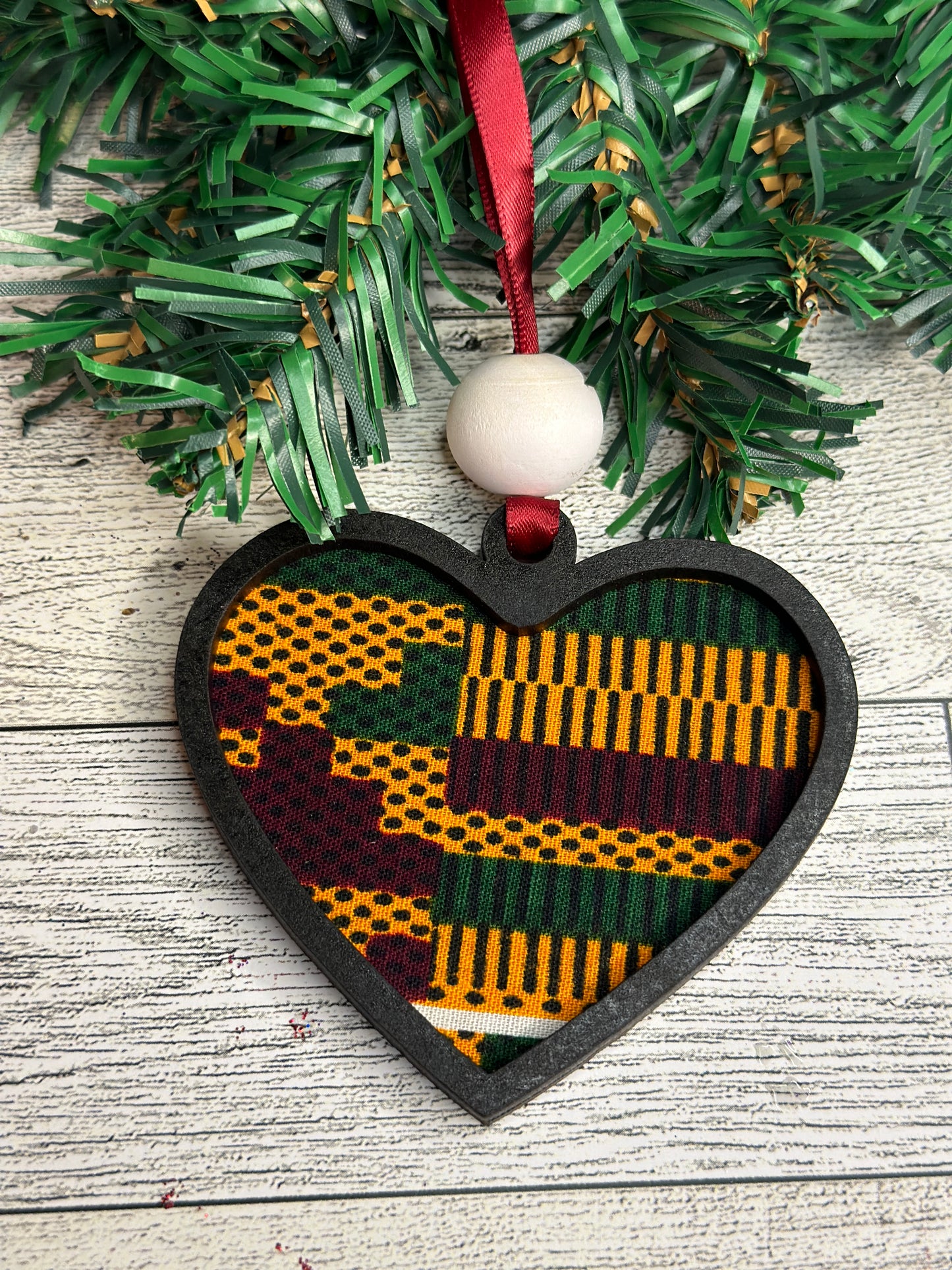 Ghana Print Ornament