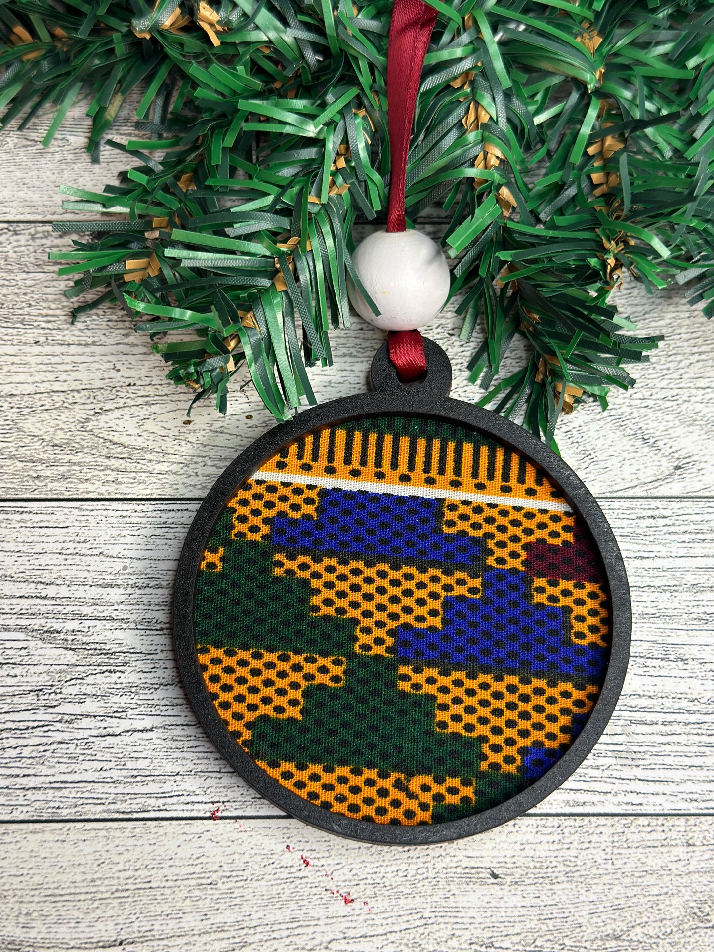 Ghana Print Ornament