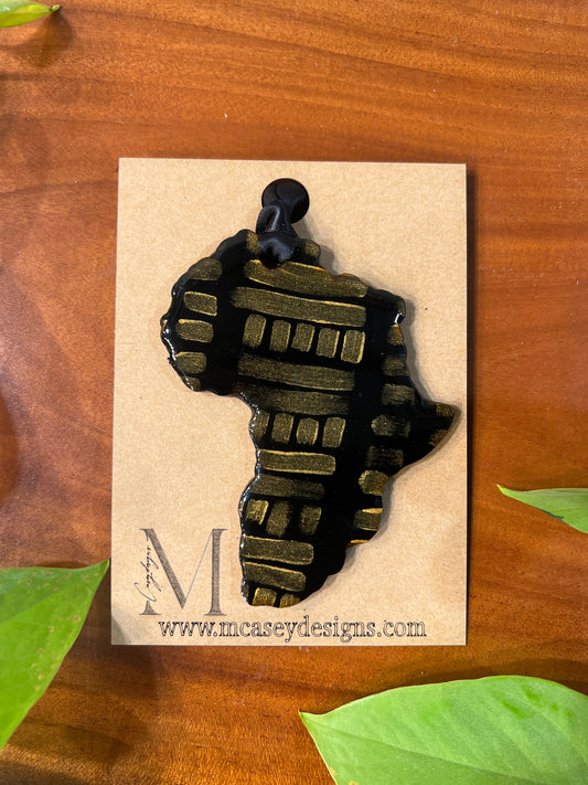 ‘Golden Continent’￼ Ornament