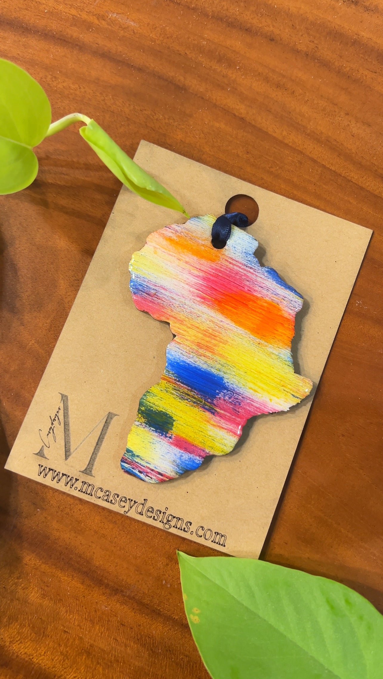 ‘Multicolor’ Africa Ornament