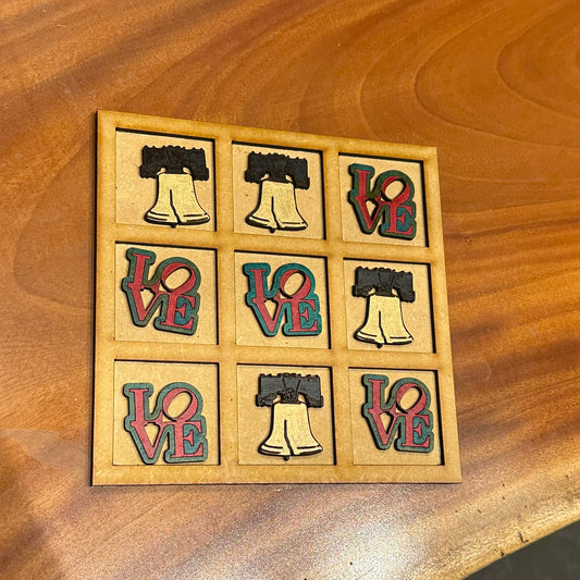Philly Love Tic Tac Toe
